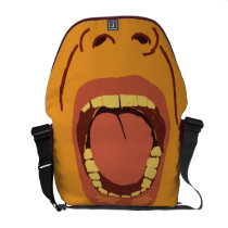 Big Mouth messenger bag