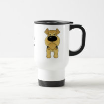 Big Nose Airedale Terrier mugs