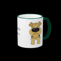 Big Nose Airedale Terrier mugs