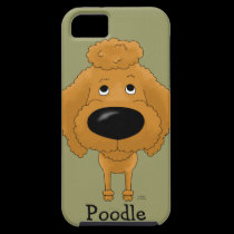 Big Nose Apricot Poodle casemate cases