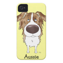 Big Nose Aussie iPhone 4 Case