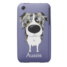 Big Nose Aussie iPhone 3 Case