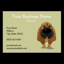 Big Nose Bloodhound business cards