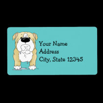 Big Nose Bulldog labels