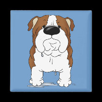 Big Nose Bulldog magnets