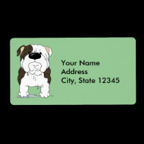 Big Nose Bulldog labels