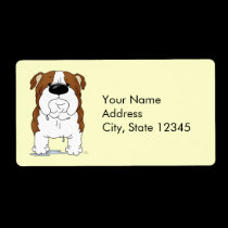 Big Nose Bulldog labels