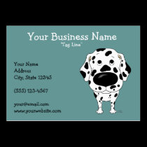 Big Nose Dalmatian business cards