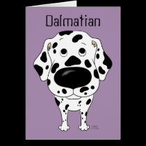 Big Nose Dalmatian cards