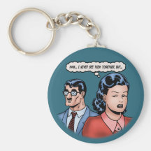 Big-Nose Disguise Keychains
