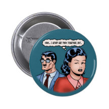 Big-Nose Disguise Pinback Buttons