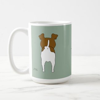 Big Nose Fox Terrier zazzle_mug