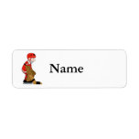 Big Nose Goalie Custom Return Address Labels