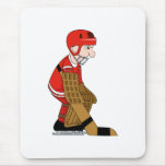Big Nose Goalie Mouse Pads