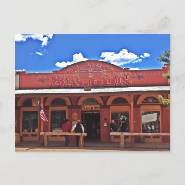 Big Nose Kate S Saloon Tombstone Arizona Postcard Zazzle