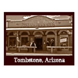 Big Nose Kate's Saloon Tombstone Arizona Postcard