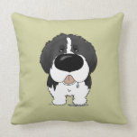 Big Nose Newfie (Landseer) Pillows