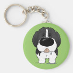 Big Nose Newfoundland Key Chains