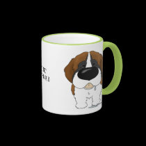 Big Nose Saint Bernard mugs