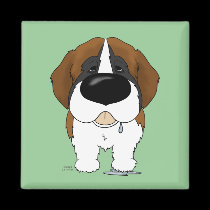 Big Nose Saint Bernard magnets