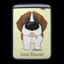 Big Nose Saint Bernard ipad sleeves