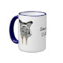 Big Nose Smooth Collie Coffee Mugs