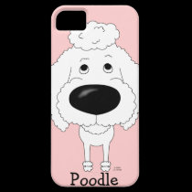 Big Nose White Poodle casemate cases