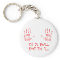 Big or Small Keychain