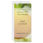 Big Orange Heirloom Tomato Personalized Rack Card