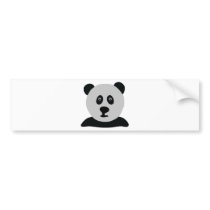 big panda bumper stickers by Tomaniac big panda bumper stickers