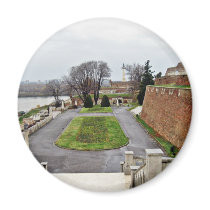 Big Park Kalemegdan By Danube River Serbia magnets