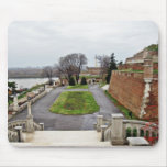 Big Park Kalemegdan By Danube River Serbia Mousepad