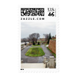 Big Park Kalemegdan By Danube River Serbia postage