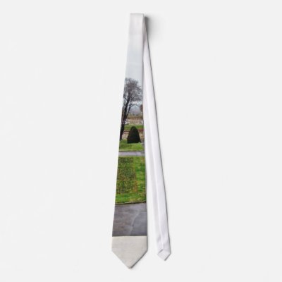Big Park Kalemegdan By Danube River Serbia Necktie by lifesphere