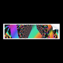 Big Peace Sign bumper stickers