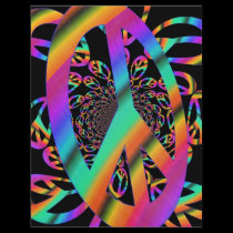 Big Peace Sign flyers