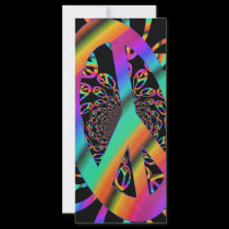 Big Peace Sign rack cards
