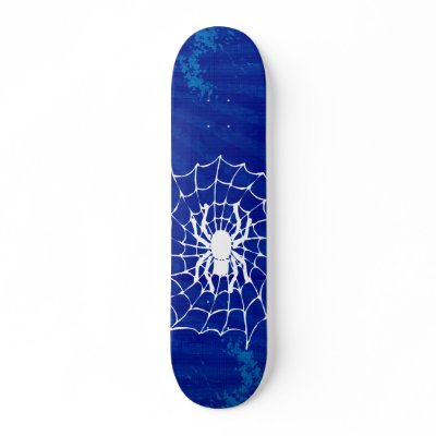Big Phat Spider Electric Blue Skate Deck by bd5178