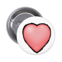 Big Pink Fury Love Heart
