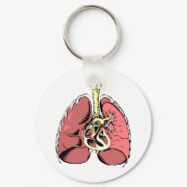 Big Pink Lungs keychains by cyd000 Big Pink Lungs keychains
