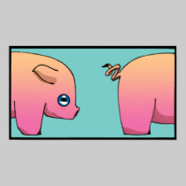 Big Pink Pig posters by PiggStik Big Pink Pig posters