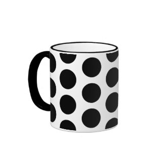 Big Polka Dots Pattern Mug mug