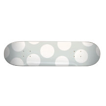 big polka dots pattern skate boards