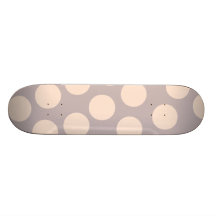 big polka dots pattern skateboard decks