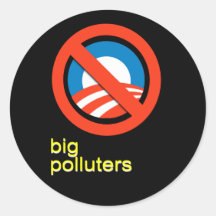 BIG POLLUTERS STICKERS