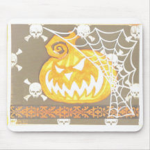 Big Pumpkin Halloween Items Mouse Pad