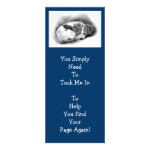 BIG PUPPY BOOKMARK FOR KIDS CUSTOM INVITES