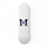 Big Purple & Black Butterfly Skate Deck