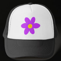 Big Purple Flower hats by artberry Big Purple Flower hats