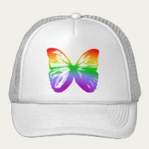Big Rainbow Butterfly hats